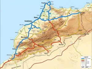 Maps of Morocco