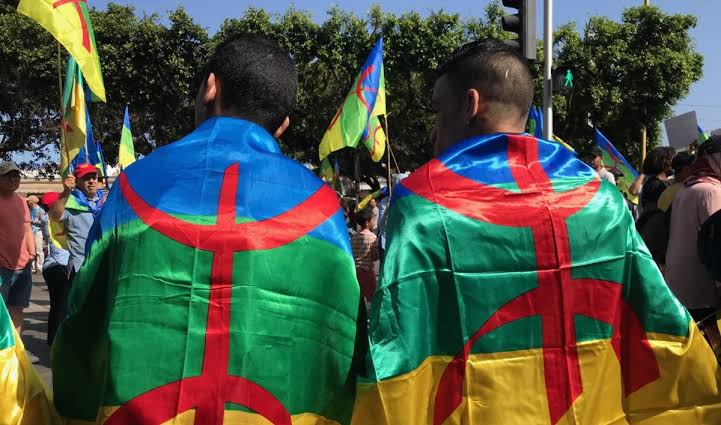 AmazighAmazigh Flag, The Amazigh People: Guardians of Morocco’s Ancient Heritage and North Africa’s Living Culture Flag